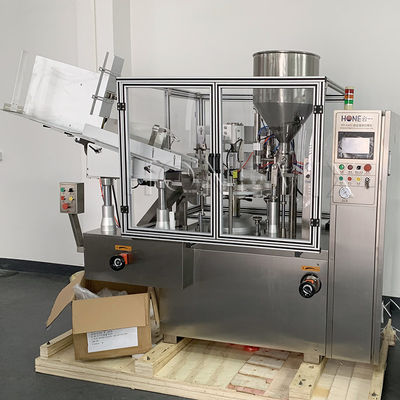Macchina per riempire e sigillare tubi di plastica industriali da 2 kW