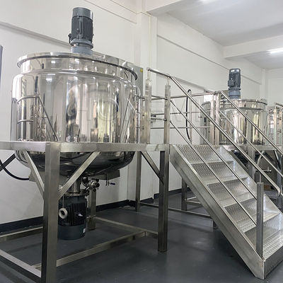 Miscelatrice di liquidi per detersivi da 1000L Miscelatrice omogenizzatrice di riscaldamento elettrica
