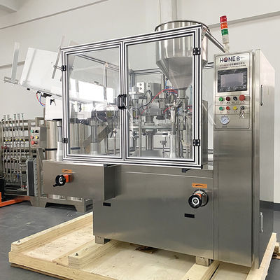 Macchine di riempimento di tubi di alluminio metallici Macchine automatiche di riempimento di unguento
