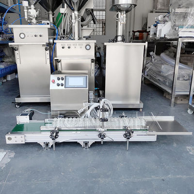 Macchina di riempimento di bottiglie di vetro per flaconcini di 10 ml in acciaio inossidabile automatico