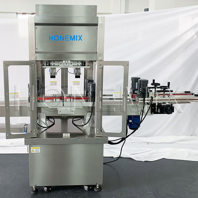 Macchina per avvitare la linea di riempimento automatica di lozioni per il corpo