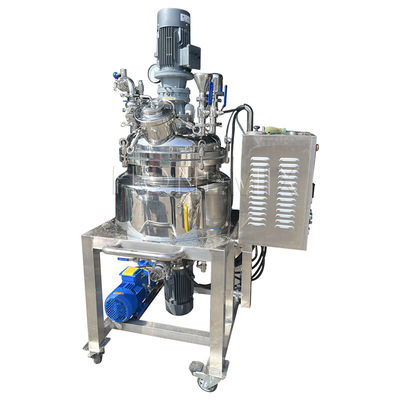 380V Macchina di miscelazione emulsionante a vuoto Serbatoio omogeneizzante Tipo fisso