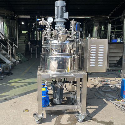 380V Macchina di miscelazione emulsionante a vuoto Serbatoio omogeneizzante Tipo fisso