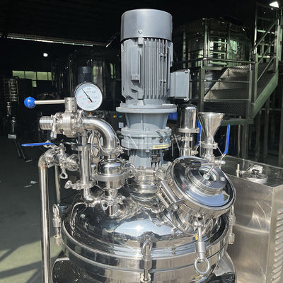 380V Macchina di miscelazione emulsionante a vuoto Serbatoio omogeneizzante Tipo fisso