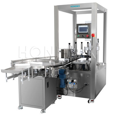 Macchine per riempimento di liquidi a doppia testa Equipaggiamento per riempimento di flaconcini OEM ad alta velocità