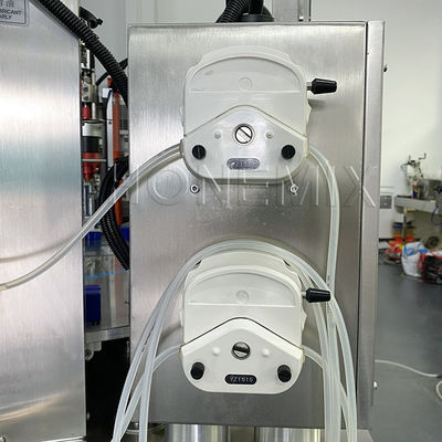 Macchine di riempimento di liquidi per bottiglie di profumi a rotazione completamente automatiche Struttura compatta