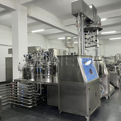 Equipaggiamento di emulsione a doppio sollevamento omogenizzatore a vuoto automatico emulsionatore