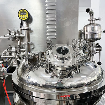 PLC Vacuum Homogenizing Emulsifier Mixer Machine Combinazione su misura
