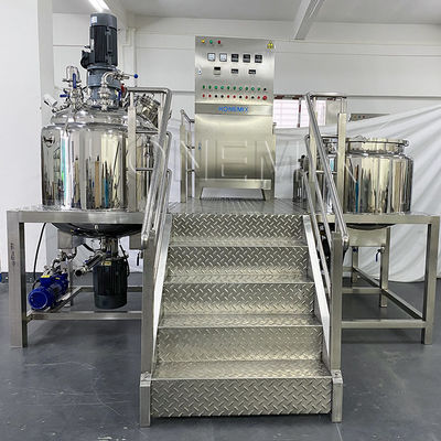 Miscelatore emulsionante a vuoto di precisione 220V / 380V macchina per la produzione di crema per il corpo