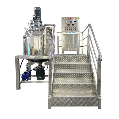 Defoaming Vacuum Emulsifying Mixer Homogenizer Tank per la pasta dello shampoo