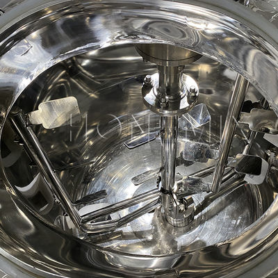 Defoaming Vacuum Emulsifying Mixer Homogenizer Tank per la pasta dello shampoo