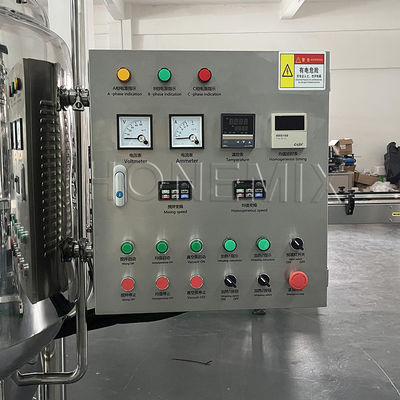 Miscelatore emulsionante a vuoto ad alto taglio da 300L mobile per unguento a bollitore