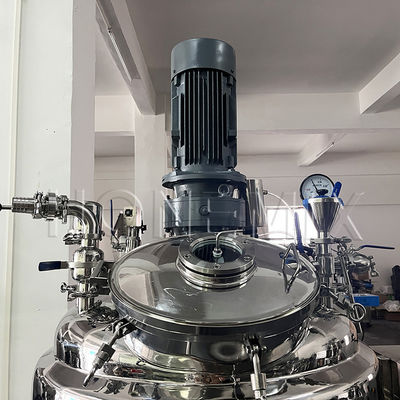 Miscelatore emulsionante a vuoto ad alto taglio da 300L mobile per unguento a bollitore