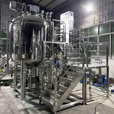 Miscelatore di crema cosmetica a vuoto Macchina omogenizzatrice Miscelatore emulsionante