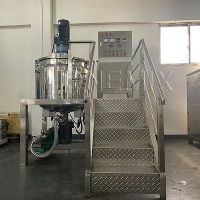 Piccola macchina per la produzione di sapone liquido 300L Mixer di shampoo con agitatore