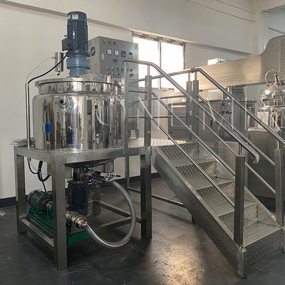 Piccola macchina per la produzione di sapone liquido 300L Mixer di shampoo con agitatore