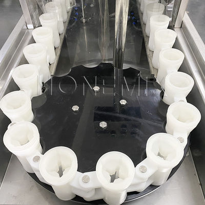 Apparecchiature ausiliarie rotanti 1.25KW Lavatrice di bottiglie a doppia linea