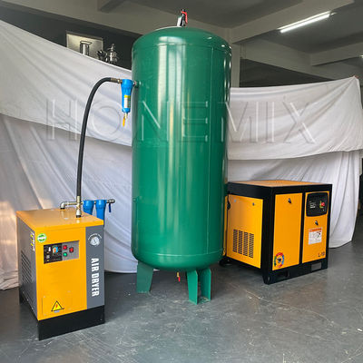 Potente attrezzatura ausiliaria 7.5KW / 10HP Compressore d'aria a vite Set