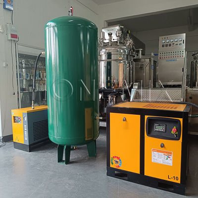 Potente attrezzatura ausiliaria 7.5KW / 10HP Compressore d'aria a vite Set