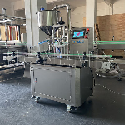 Macchina automatica di riempimento di crema a testa singola 110V / 220V 50Hz per riempitore di gel doccia
