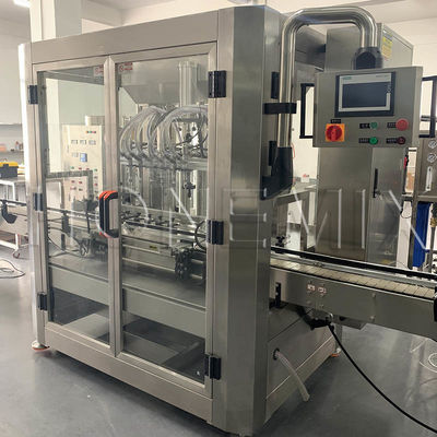 Macchine automatiche di riempimento di gomma a pistoni con teste multipli
