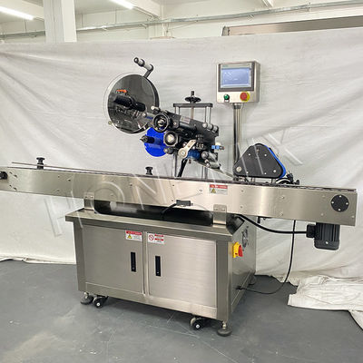 Macchina elettrica per l' etichettatura di flaconcini di piccole dimensioni, orizzontale automatica 220V 50HZ