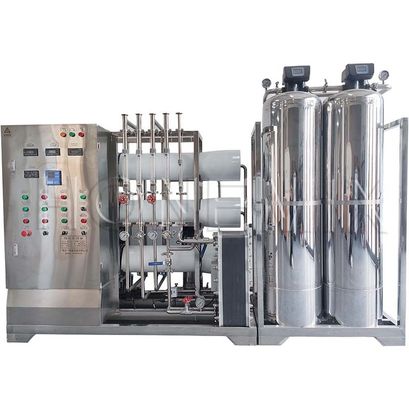 Impianto di trattamento dell'acqua a osmosi inversa a due fasi SUS304 con sistema EDI puro