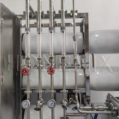 Impianto di trattamento dell'acqua a osmosi inversa a due fasi SUS304 con sistema EDI puro