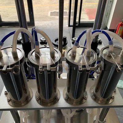Attrezzature per la produzione di profumi liquidi Macchine di riempimento automatico di profumi a quattro teste
