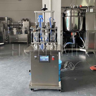 Attrezzature per la produzione di profumi liquidi Macchine di riempimento automatico di profumi a quattro teste