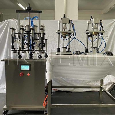 Linea di riempimento di profumi semiautomatica