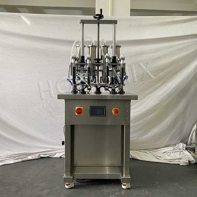 Macchina per la produzione di profumi semiautomatica a quattro teste