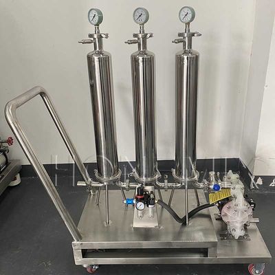 Macchina per la produzione di profumi liquidi filtro profumi a tre fasi in acciaio inossidabile