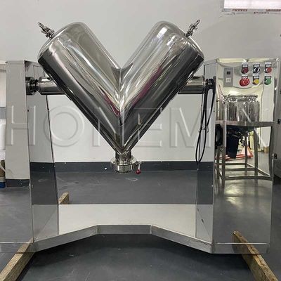 Macchina di miscelazione di polvere secca a forma di V SUS316L Miscelatore di polvere proteica CE
