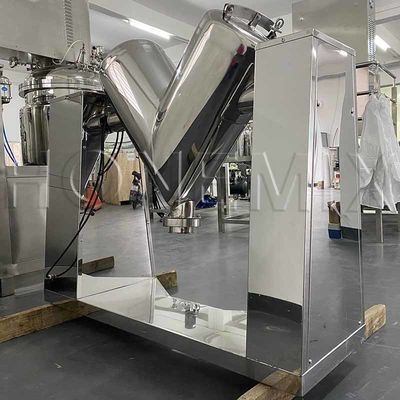 Macchina di miscelazione di polvere secca a forma di V SUS316L Miscelatore di polvere proteica CE