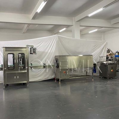 Equipaggiamento ausiliario automatico 220V Linea di sterilizzazione per lavaggio di bottiglie