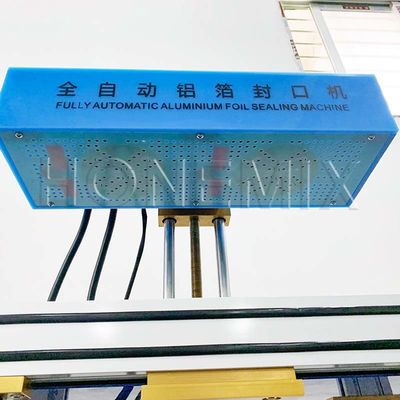 Macchina di imballaggio semiautomatica 3KW sigillante di foglio di alluminio per tappo di bottiglia
