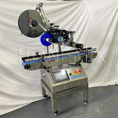 Macchina di etichettatura semiautomatica di piccole dimensioni 220V / 50Hz