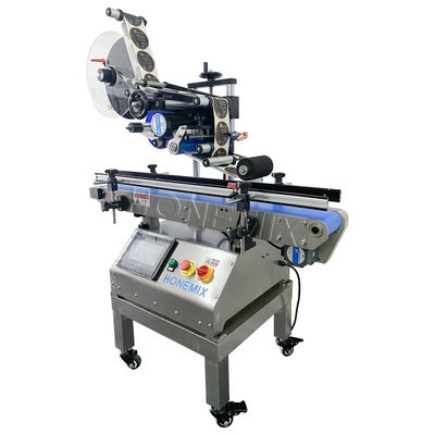 Macchina di etichettatura semiautomatica di piccole dimensioni 220V / 50Hz