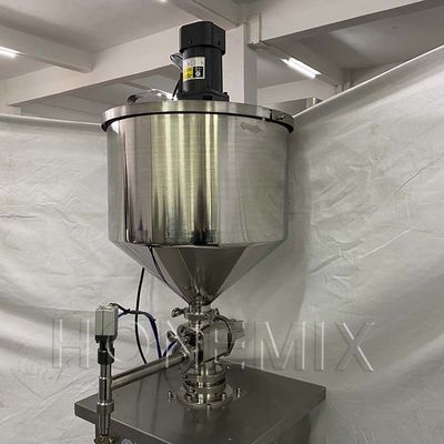Macchine di riempimento di gomma alimentare palla di miscelazione verticale controllo pneumatico