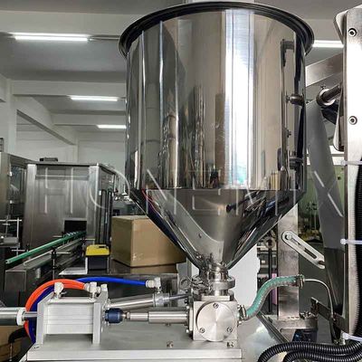 Fabbricazione di sacchetti di creme per capelli, confezionamento, sigillante, stampante di date