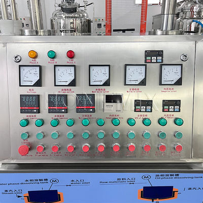 50L Emulsificatore a vuoto Omogenizzatore Mixer Pomata Fabbricazione macchina