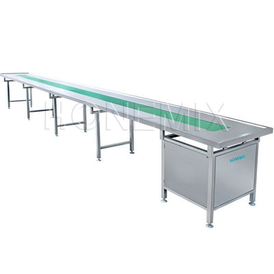 Linea di attrezzature ausiliarie industriali PU convogliatore a cinghia 0.4KW personalizzato