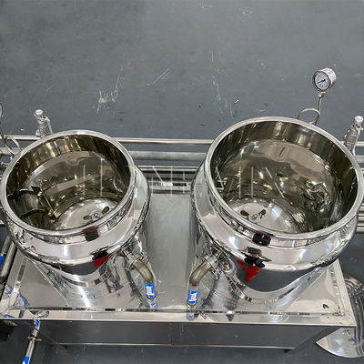 Homogenizzatore a vuoto automatico, miscelatore, macchina per la produzione di creme cosmetiche a vuoto