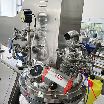 Homogenizzatore a vuoto automatico, miscelatore, macchina per la produzione di creme cosmetiche a vuoto