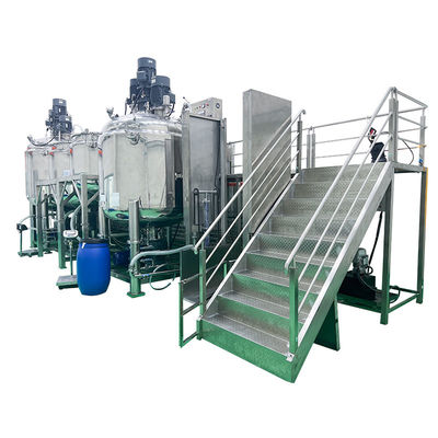 Miscelatore emulsionante a vuoto per l'igiene 2000L 3000L Macchina per la produzione di dentifrici