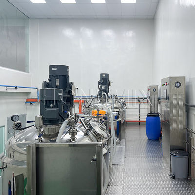 Miscelatore emulsionante a vuoto per l'igiene 2000L 3000L Macchina per la produzione di dentifrici