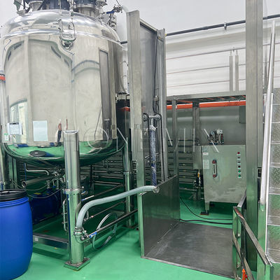 Miscelatore emulsionante a vuoto per l'igiene 2000L 3000L Macchina per la produzione di dentifrici
