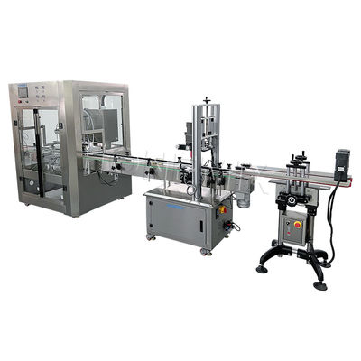 220V bottiglia di salsa macchine di riempimento liquido controllo PLC Design impermeabile