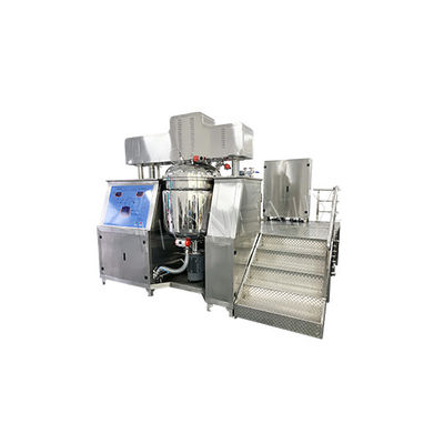 Equipaggiamento di emulsione a doppio sollevamento omogenizzatore a vuoto automatico emulsionatore